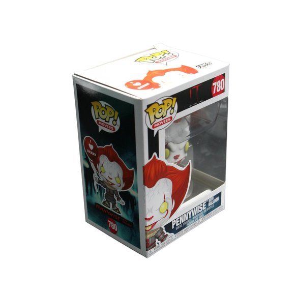 Funko POP! Movies IT: Chapter Two Pennywise with Balloon #780‎ Vinyl Figure - Picture 9 of 10